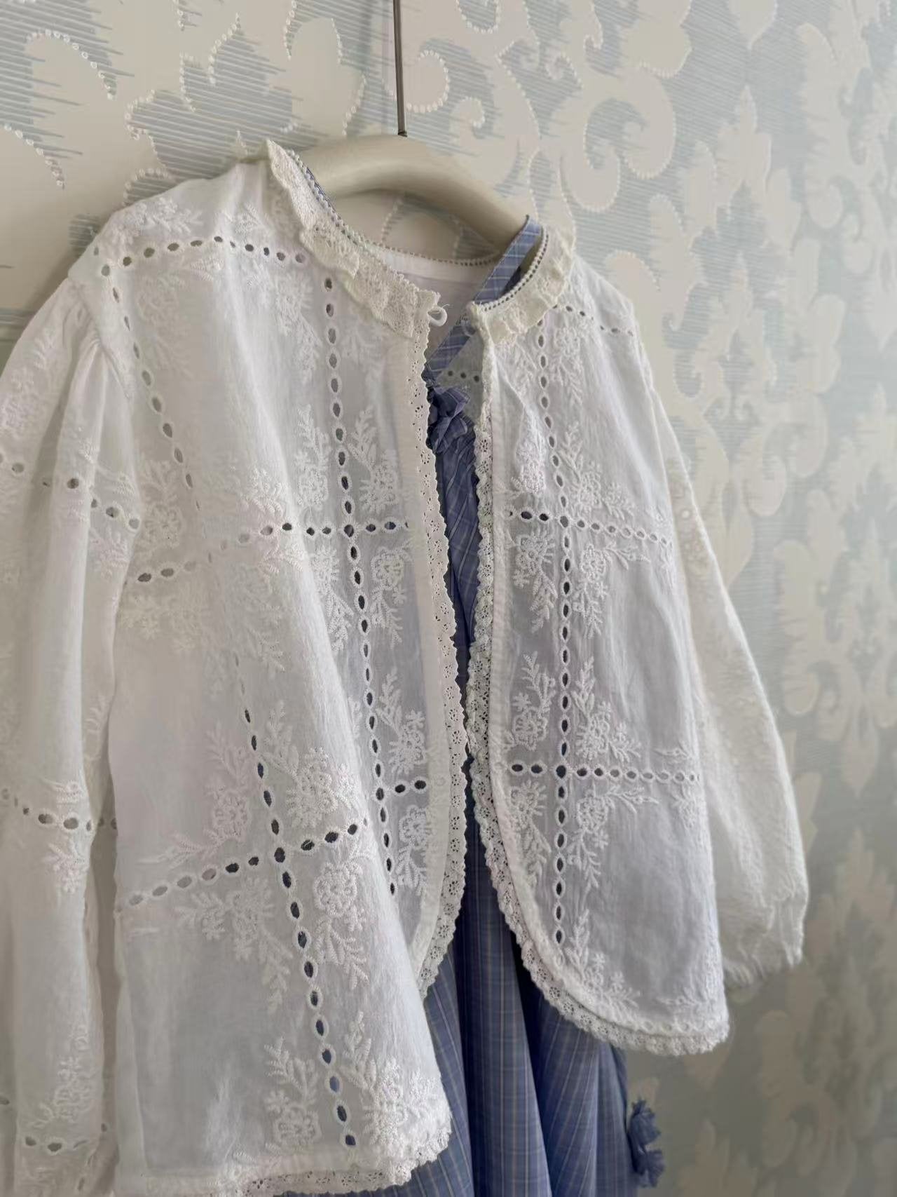 aiai romance punching cardigan (95-140cm)