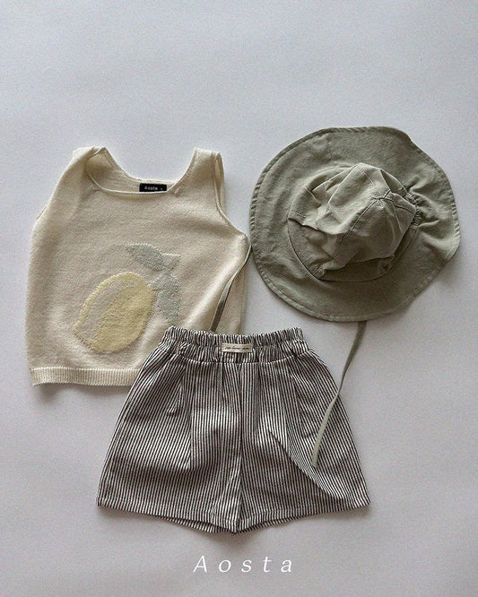 Aosta knit fruit vest (~80-115cm)