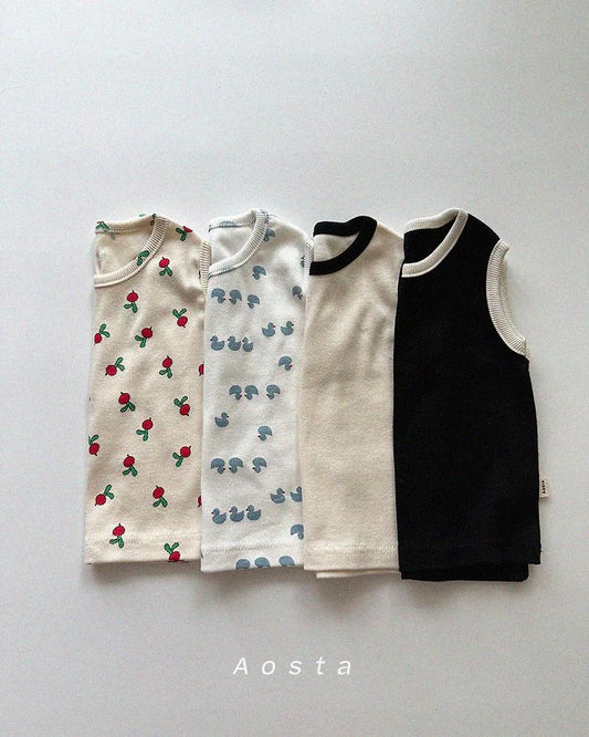 Aosta rib sleeveless (~70-115cm)