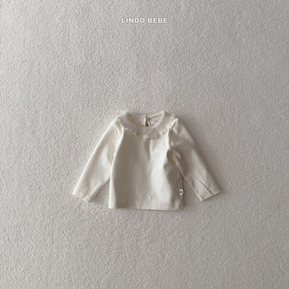 LINDO cozy frill tee(3-18m)