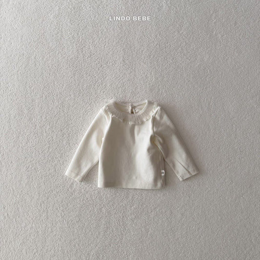LINDO cozy frill tee(3-18m)
