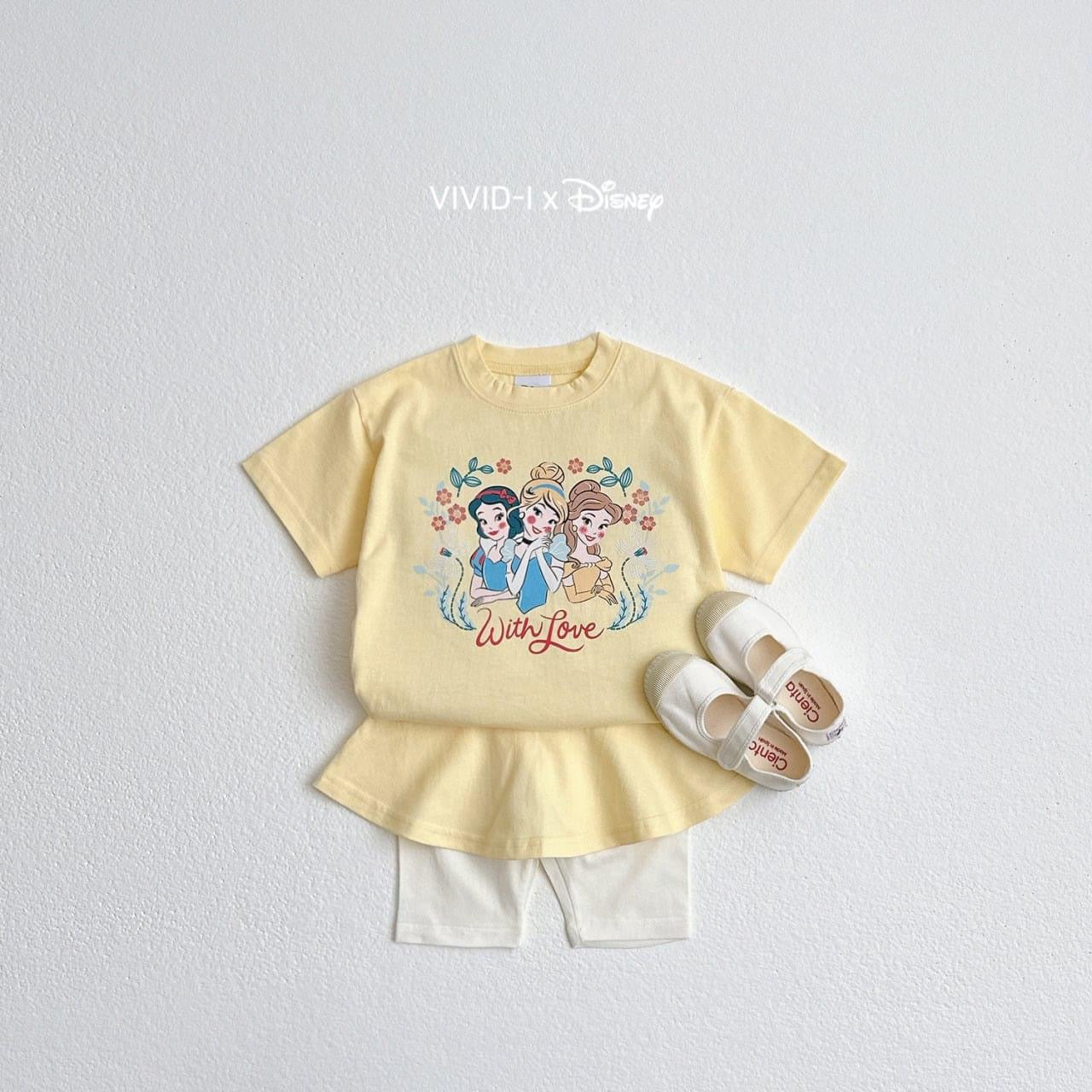 Vividi x 迪士尼 公主褲裙套裝 (kids 75-135cm)