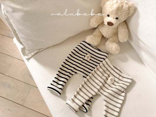 valubebe stripe leggings (6-24m)