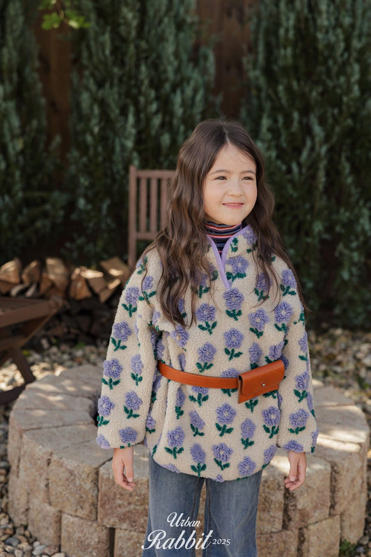 Urban Rabbit 高領條紋小標上衣 (80-140cm)