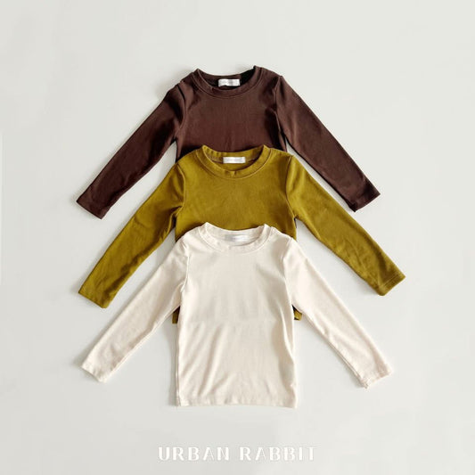 Urban Rabbit 圓領素色上衣 (80-140cm)