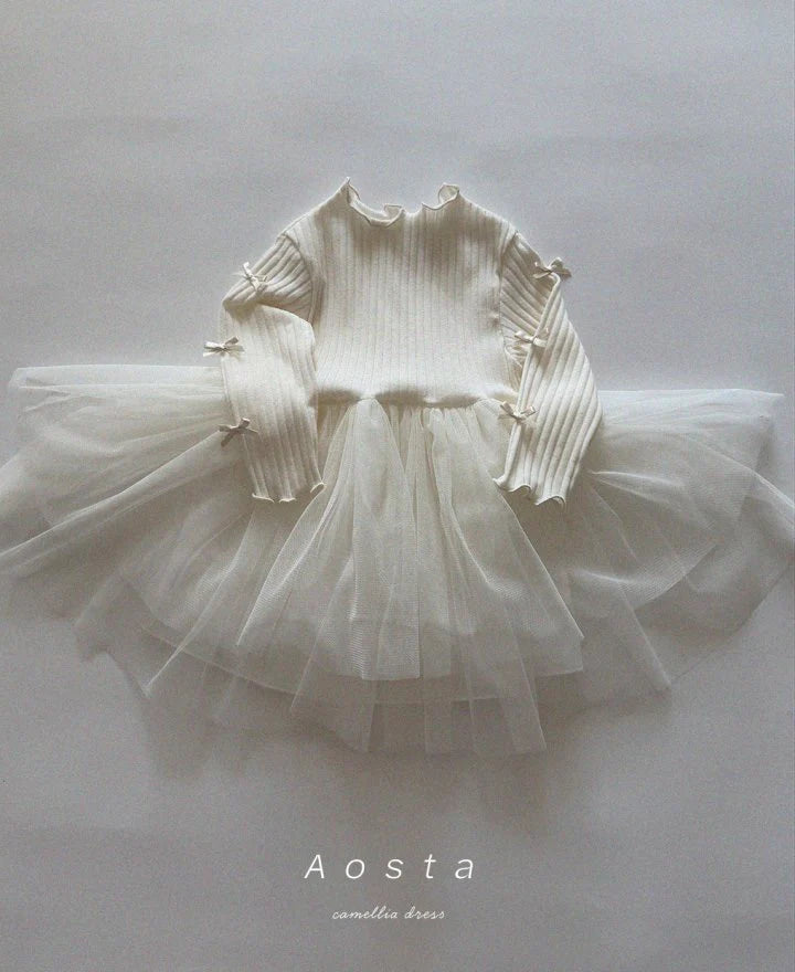 Aosta Camellia Dress (70-110cm)