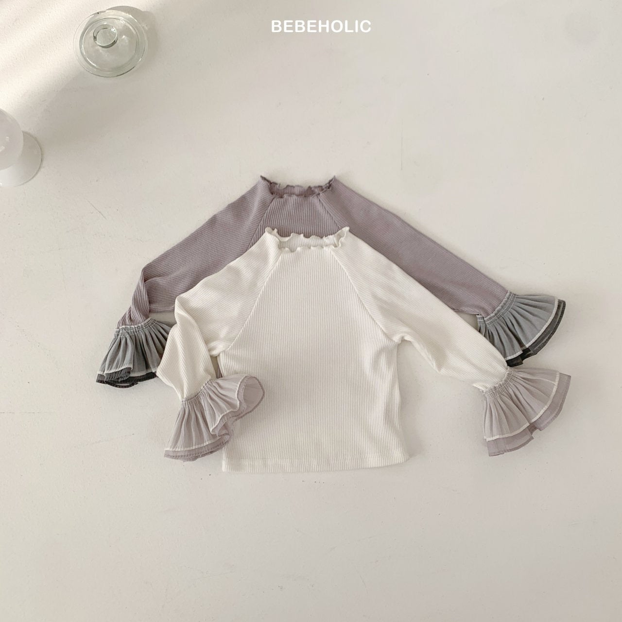 bebeholic double frill tee (3-18m)