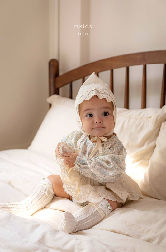mkids lael lace suit (3-18m)