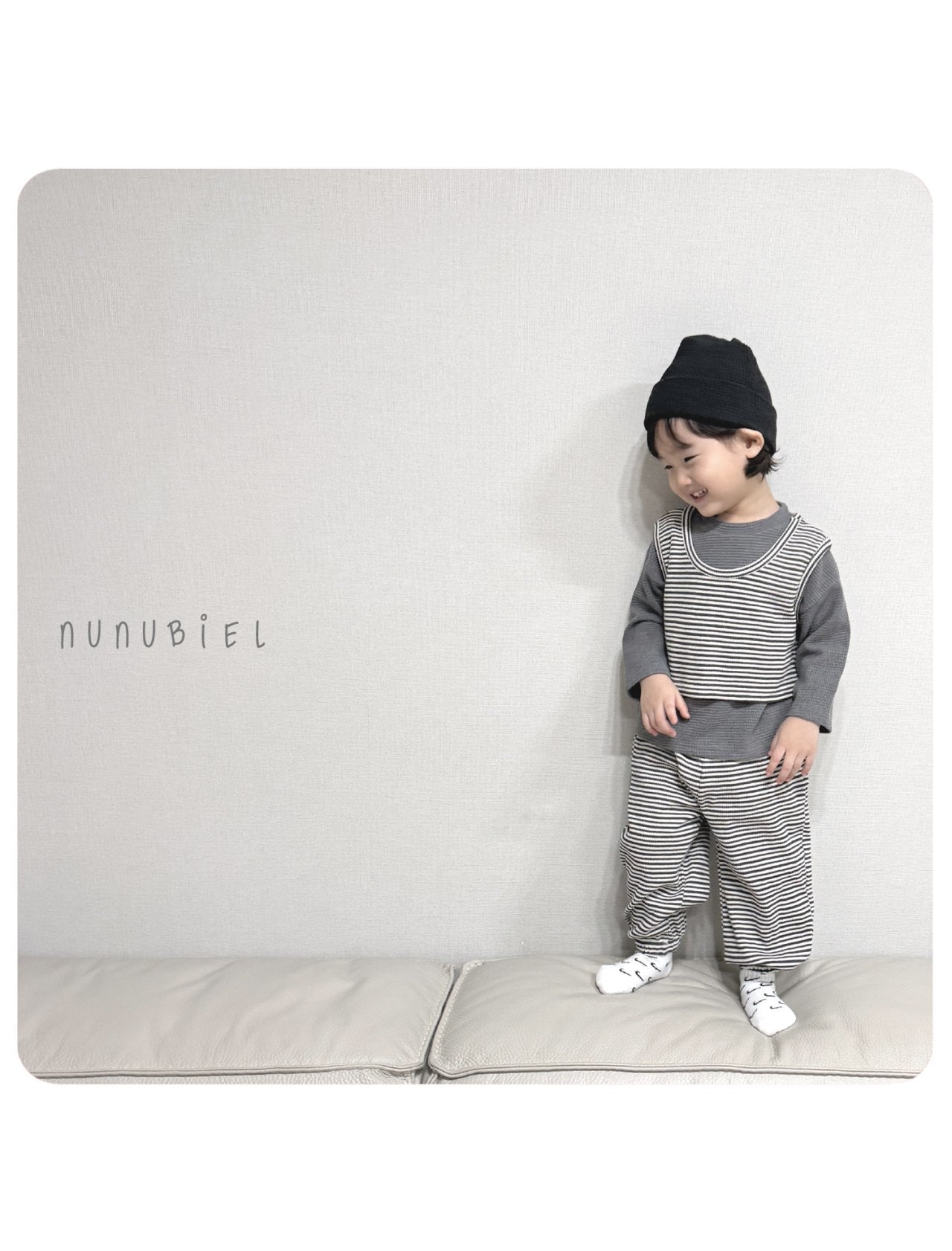 nunubiel stripe pants (75-120cm)