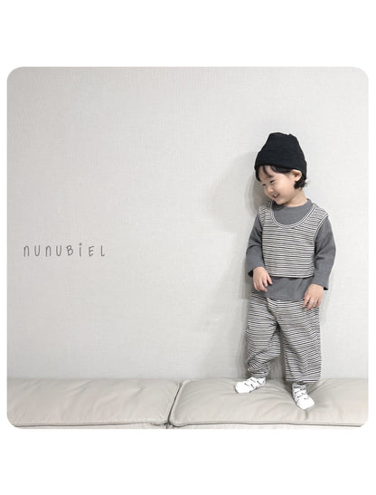 nunubiel stripe pants (75-120cm)