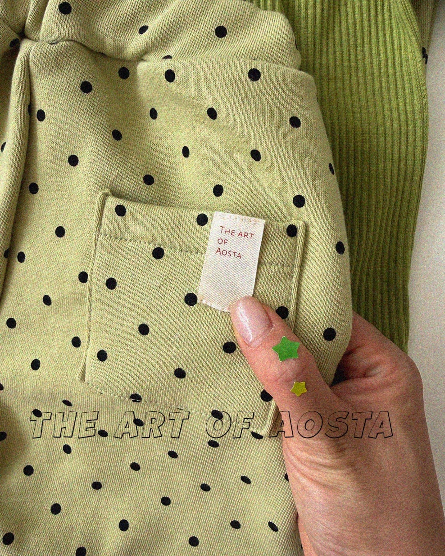 Aosta dot tongtong pants (~70-115cm)