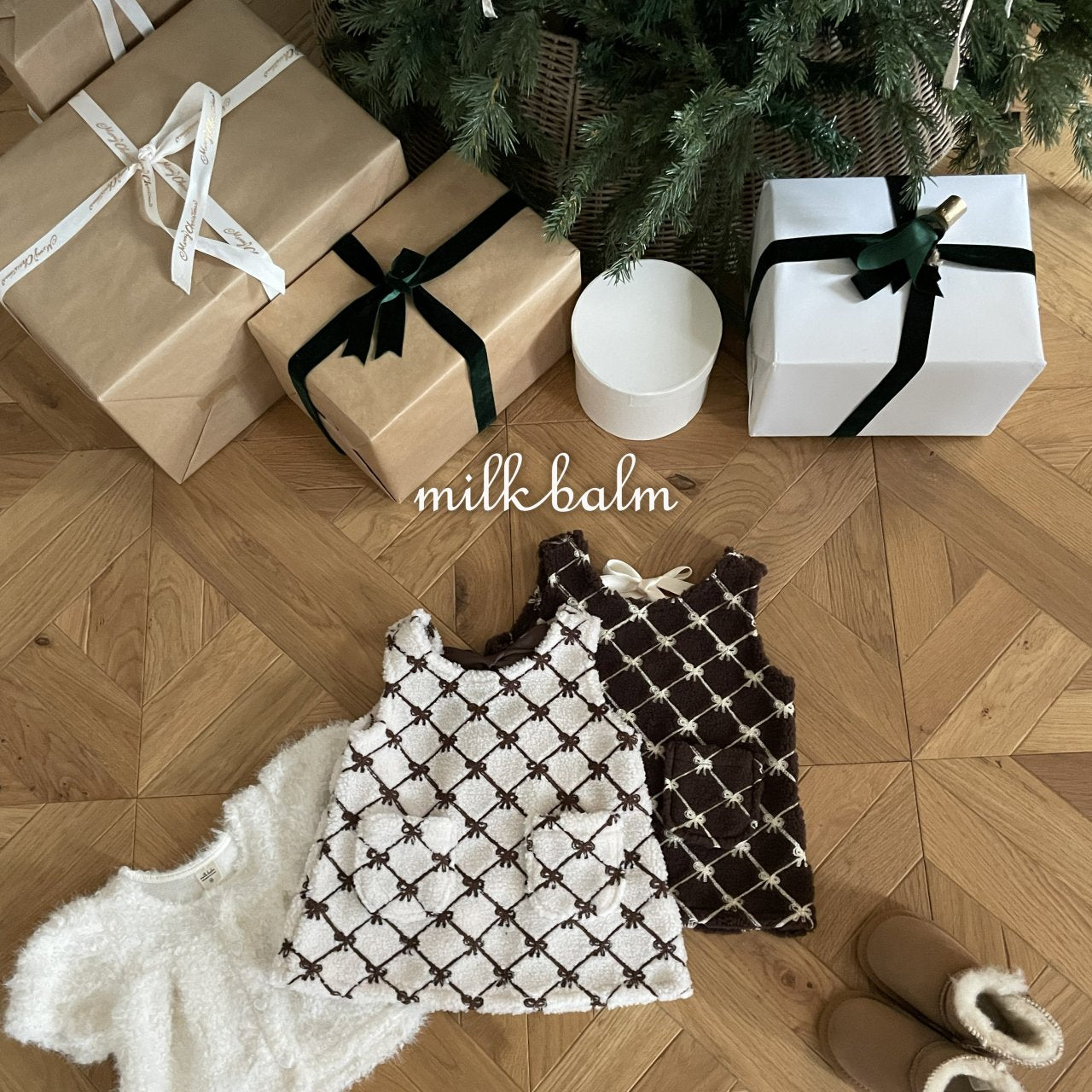 milkbalm fur ribbon diamond ops (75-125cm)