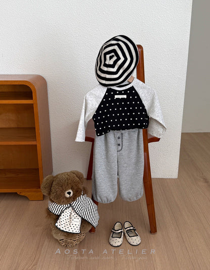 Aosta dot raglan t (~70-115cm)