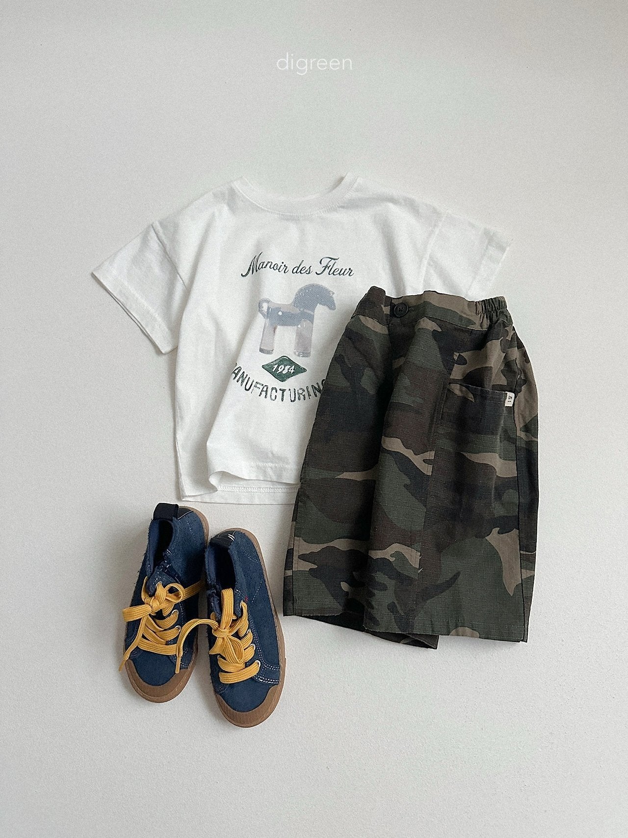 digreen camo bermuda (85-130cm)
