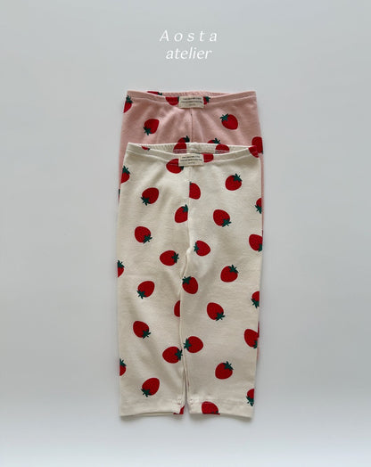 Aosta strawberry leggings (~70-115cm)