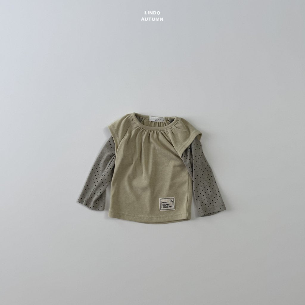 LINDO dot layered tee (80-125cm)