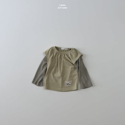 LINDO dot layered tee (80-125cm)