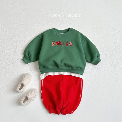 Vivid 撞色線縮口褲 (75-135cm)