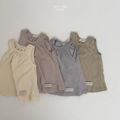 Lindo Shirring Sleeveless T (80-125cm)