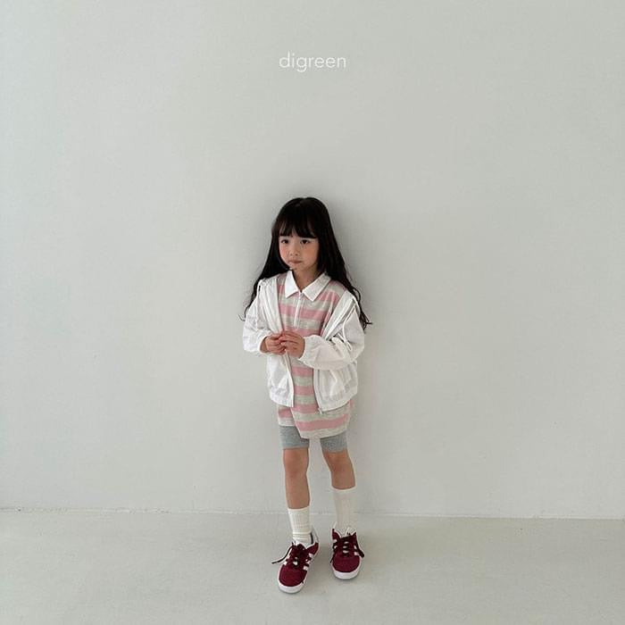 Digreen ice cream 拉鍵連帽風衣 (kids 85-130cm)