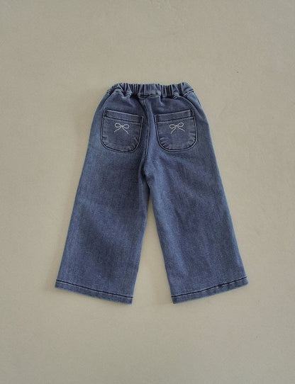 momoann wool denim pants (90-140cm)