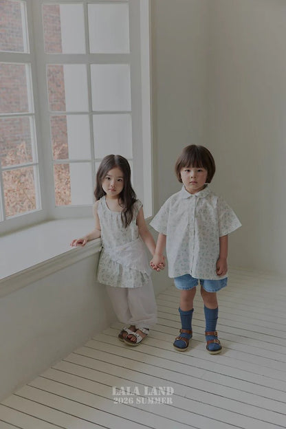 Lalaland tilda short sleeve shirt (75-120cm)