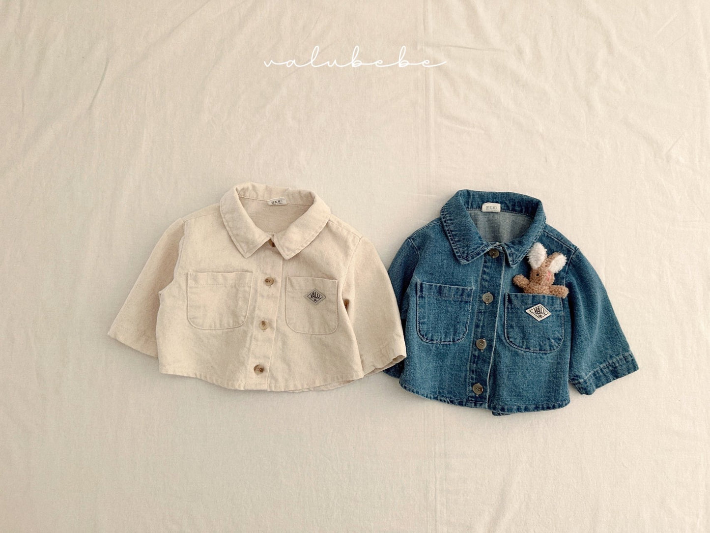 valubebe wappen point shirt jacket(60-110)