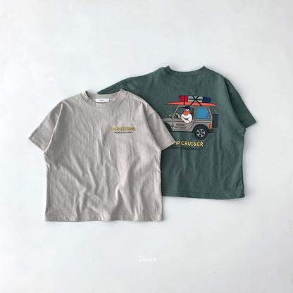 Dsaint camp cruiser露營汽車Tee (80-148cm)