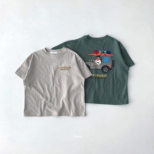 Dsaint camp cruiser露營汽車Tee (80-148cm)