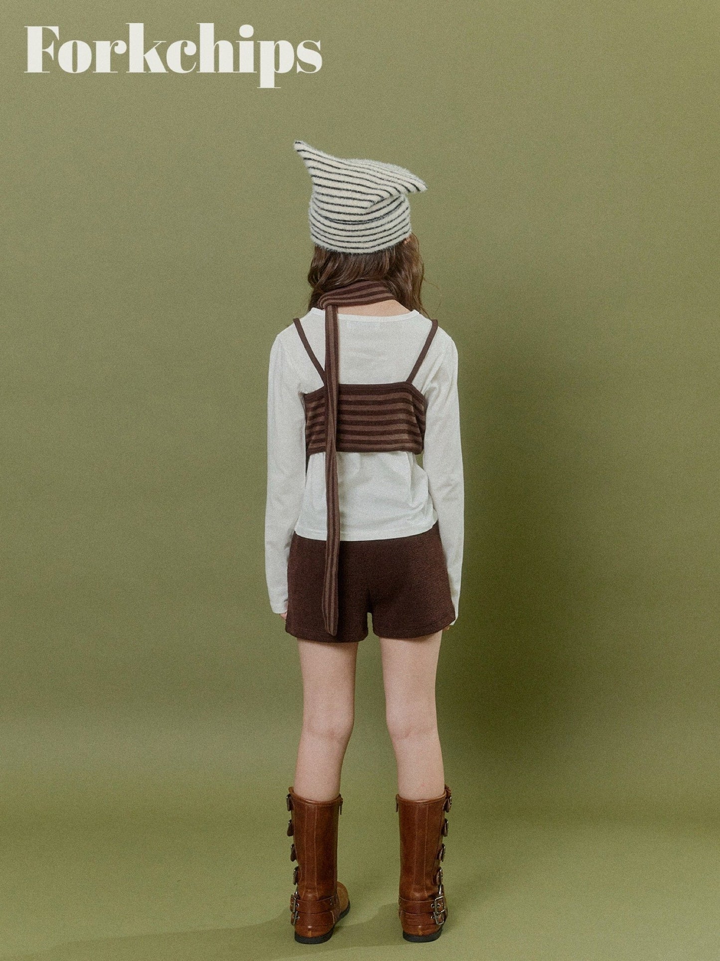 FORKCHIPS bear border sleeveless (95-160cm)