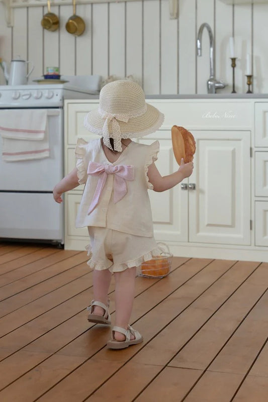 Bebenine Romantic Ribbon Frill Set (65-110cm)