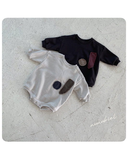 nunubiel patch romper (3-18m)