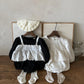 Lala Black Bean Suit (3-18m)