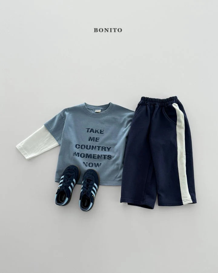 Bonito Side line pants (~80-140cm)