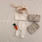 valubebe rabbit carrot indoor wear set(60-80)