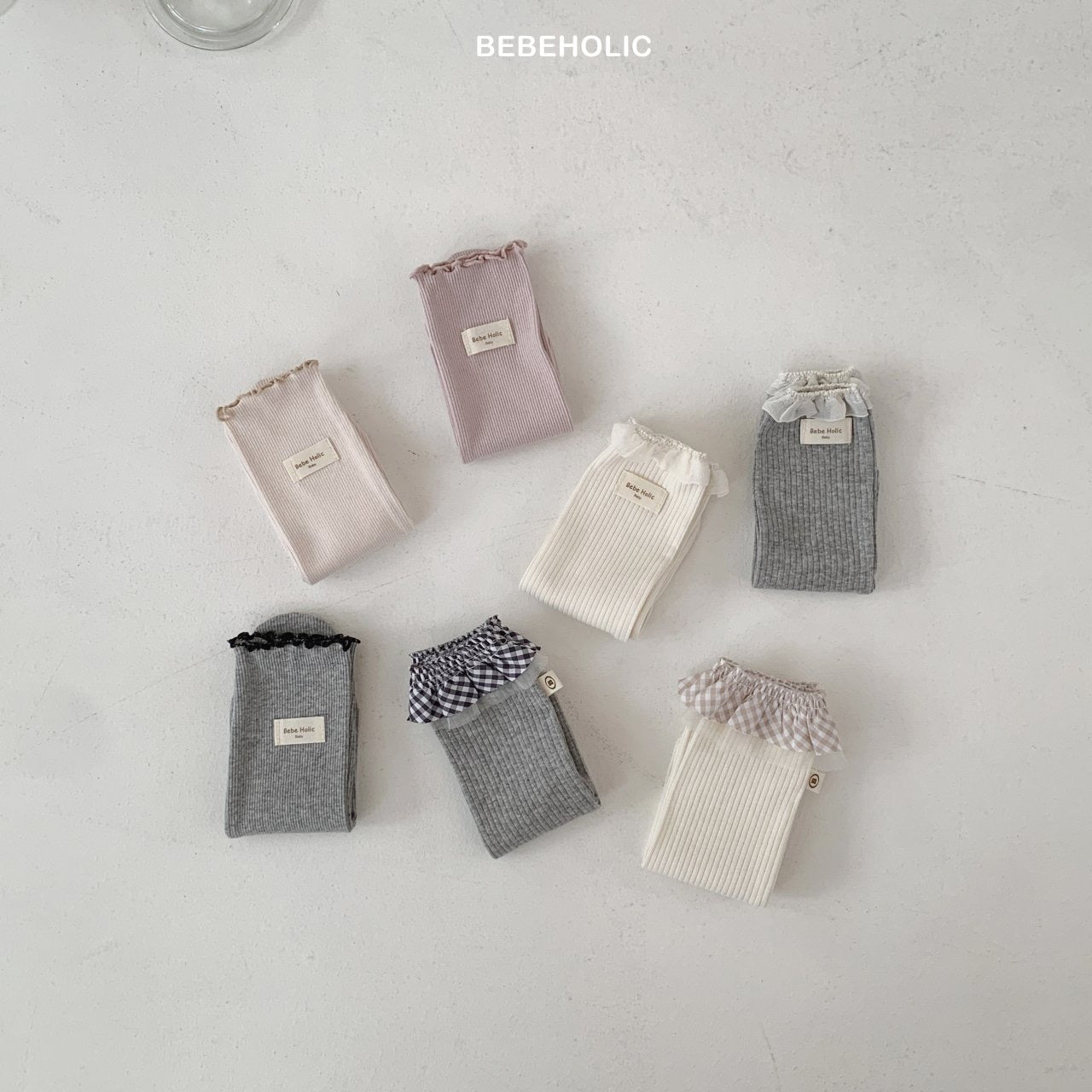 bebeholic check socks (Bebe)