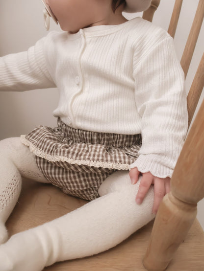 mimi market jacquard cardigan (75-90cm)