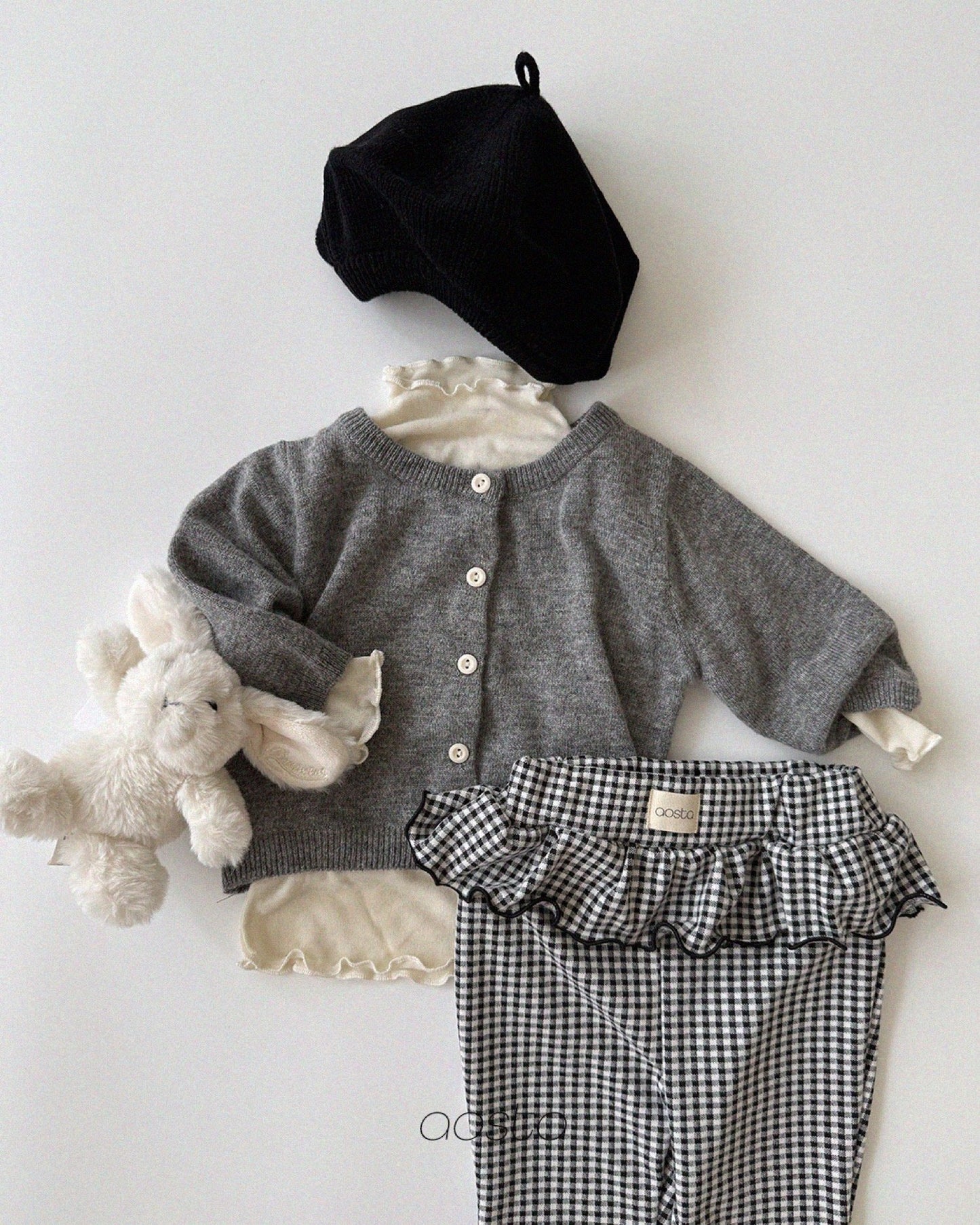 Aosta knit beret