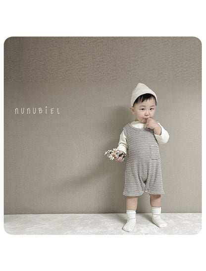 nunubiel bebe stripe suit (3-18m)