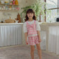 melikey bread and check shorts (80-140cm)