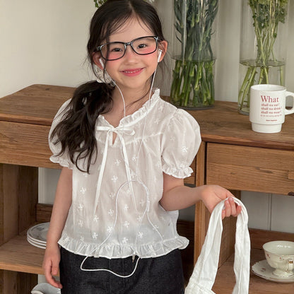 ninibello rosie embroidered blouse (80-130cm)