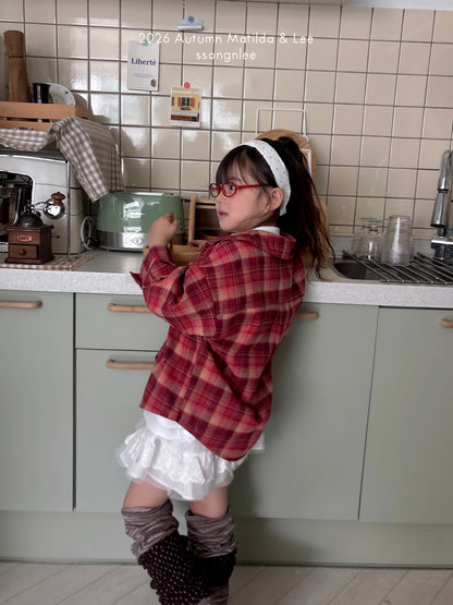 matilda&lee buy check shirt (85-165cm)