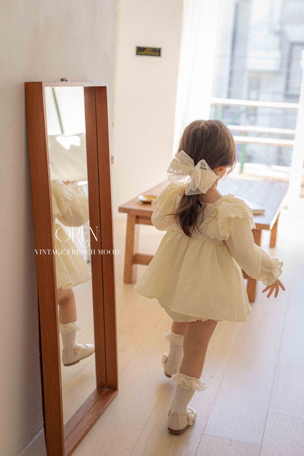 OREN lily frill suit (75-90cm)