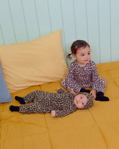 oottbebe little leopard suits SET (0-12m)