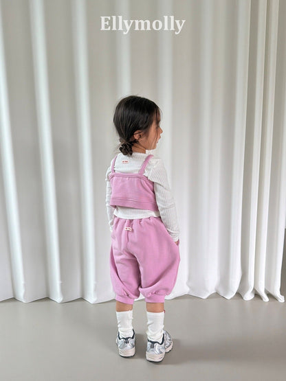 ELLYMOLLY bubble capri jogger pants (90-145cm)