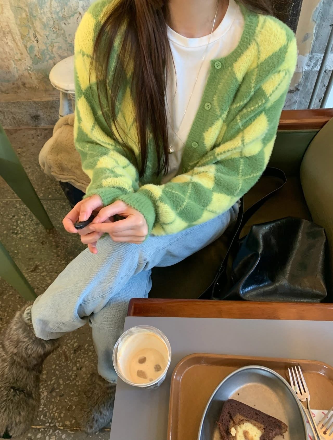 Urban Rabbit 親子款菱格紋外套 (kids & mom)