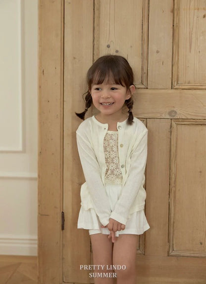 Lindo Flower Knit Sleeveless T (85-125cm)