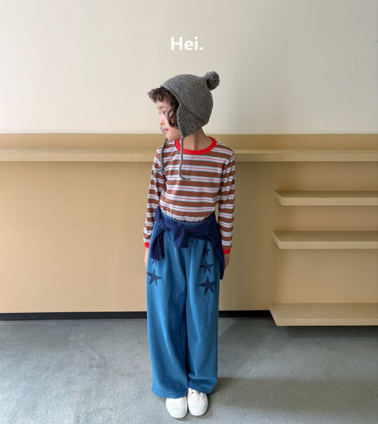 Hei 夾心條紋上衣 (85-123cm)