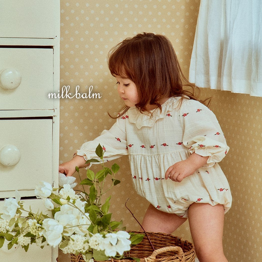 milkbalm garden flower suit (3-18m)