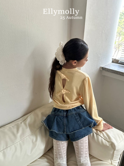ELLYMOLLY madeleine team ribbon tee (90-145cm)